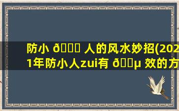 防小 🐞 人的风水妙招(2021年防小人zui
有 🌵 效的方法)